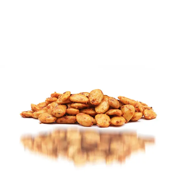 Sült mandula paprikás Almendra-comuna-frita-pimenton-monton