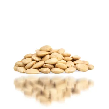 Hámozott, szárazon pirított, natúr marcona mandula, só nélkül