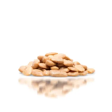 Hámozott, olajban sült, sózott Valencia - mandula